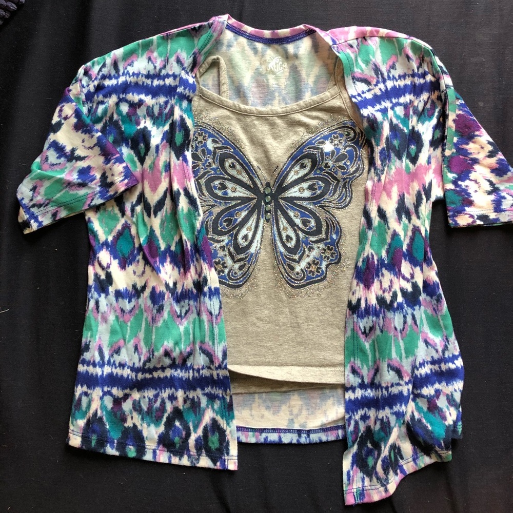Girls Justice 2pc set! Size 5